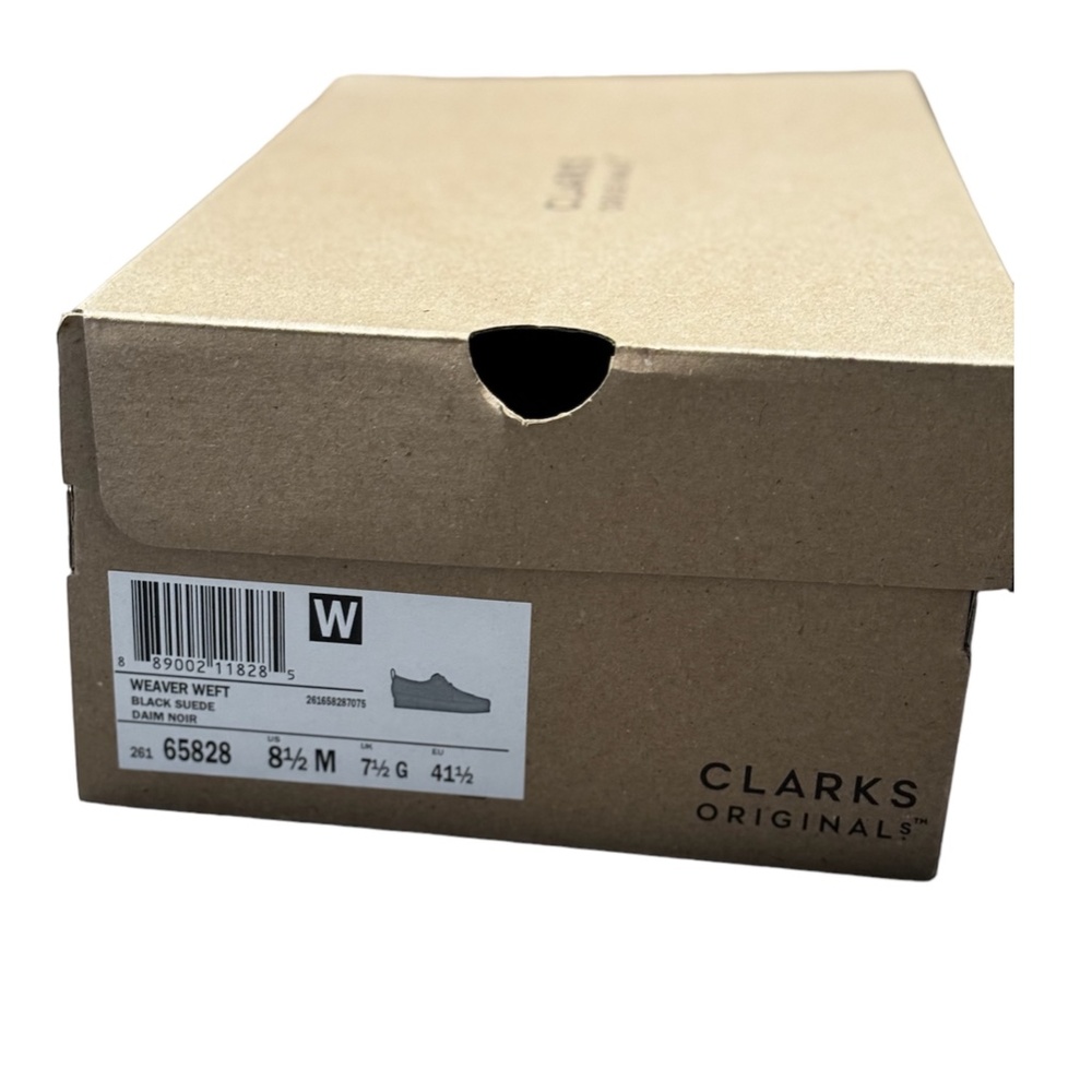 Clarks Weaver Weft Suede Shoes - Picture 3 of 5